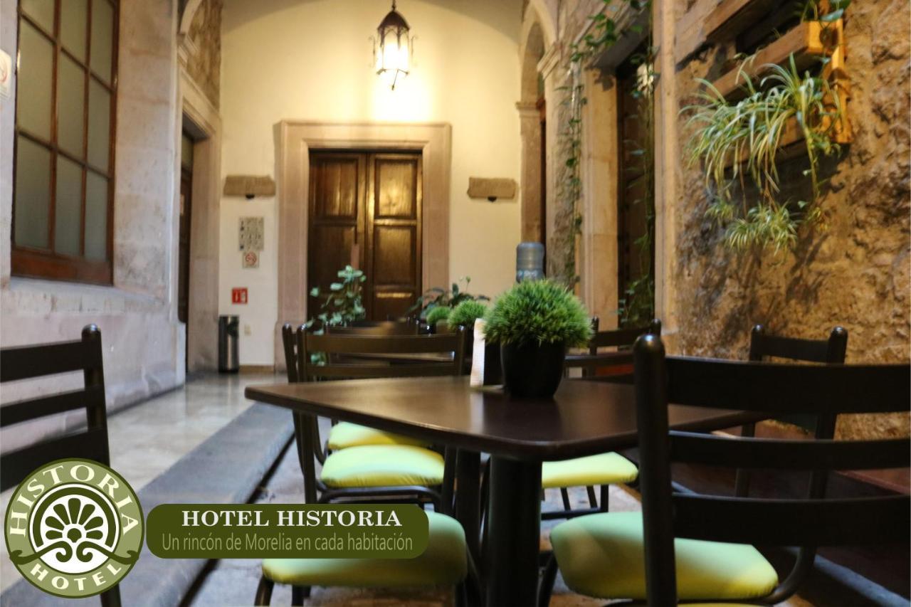Hotel Historia Morelia Exterior foto