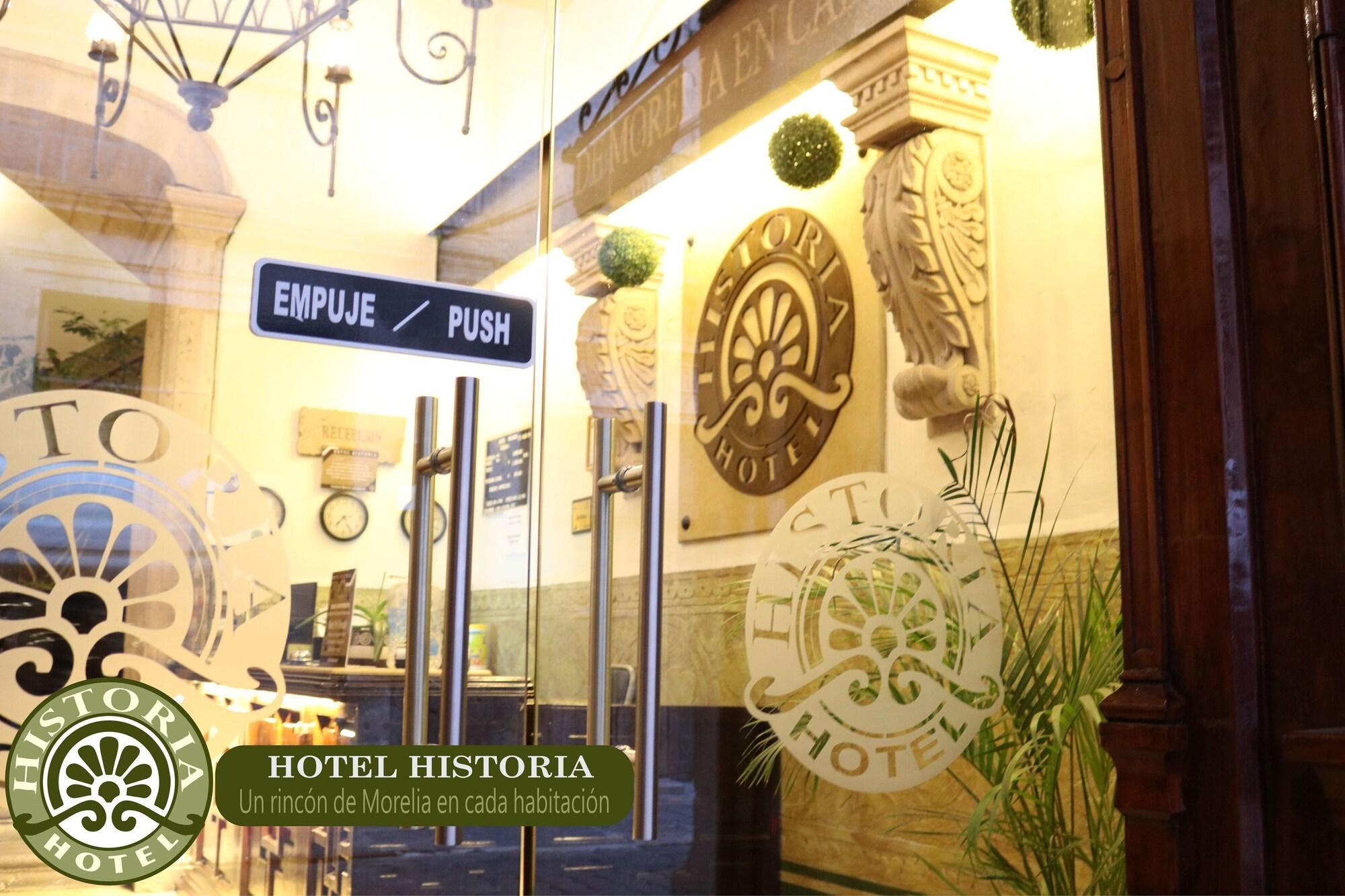 Hotel Historia Morelia Exterior foto