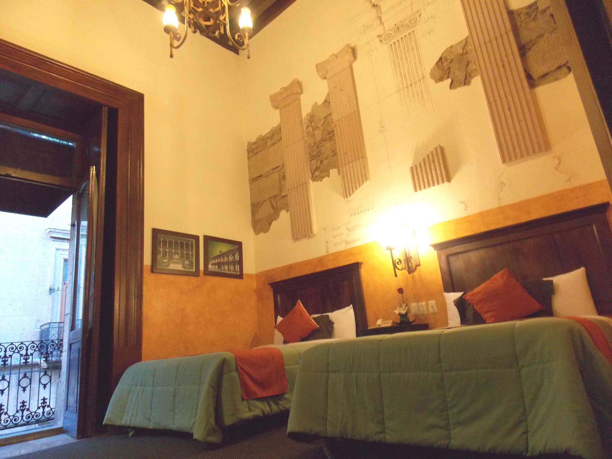 Hotel Historia Morelia Exterior foto